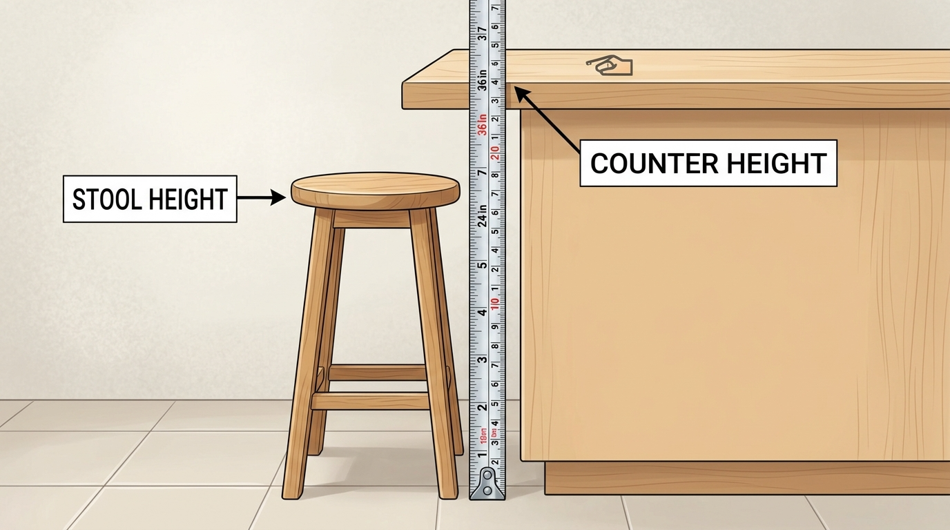 Test comfort by comparing seat shape and cushion feel